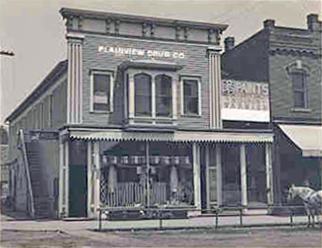 Plainview Drug Company, Plainview Minnesota, 1908