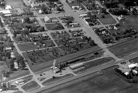 Aerial view, Plummer Minnesota, 1984