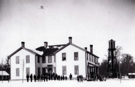Indian boarding school, Ponemah Minnesota, 1901