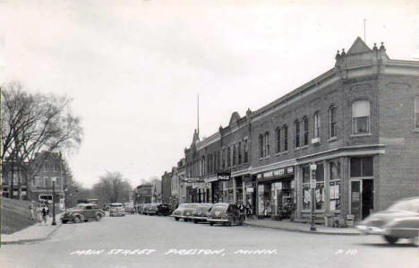 Main Street, Preston Minnesota, 1930's