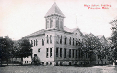 High School, Princeton Minnesota, 1910's