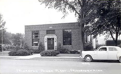 Princeton Power Plant, Princeton Minnesota, 1954