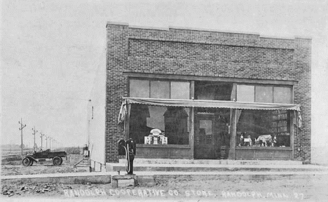 Randolph Cooperative Store, Randolph Minnesota, 1920