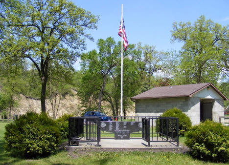Veterans Memorial, Riverside Park, Red Lake Falls Minnesota, 2008