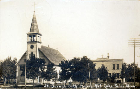 St. Joseph Catholic Church, Red Lake Falls Minnesota, 1915