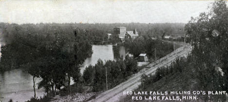 Red Lake Falls Milling Company Plant, Red Lake Falls Minnesota, 1906