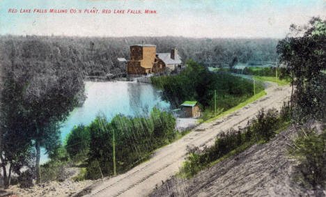 Red Lake Falls Milling Company Plant, Red Lake Falls Minnesota, 1911