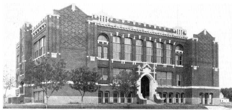 Second Lafayette High School, Red Lake Falls Minnesota, 1914