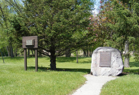 Pierre Bottineau Monument, Red Lake Falls Minnesota, 2008