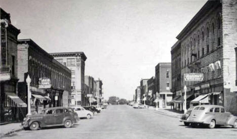 Bush Street, Red Wing Minnesota, 1940's