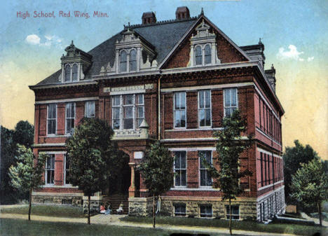 High School, Red Wing Minnesota, 1910