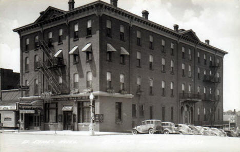 St. James Hotel, Red Wing Minnesota, 1940's