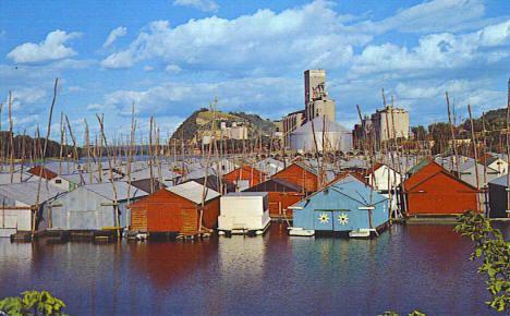 Boathouse Village, Red Wing Minnesota, 1965