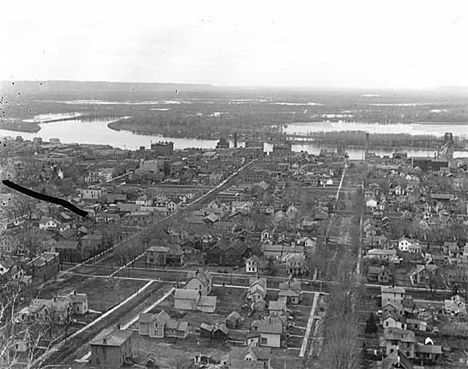 General view of Red Wing from Sorin's Bluff, 1900