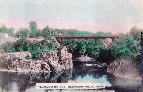 Redwood Bridge, Redwood Falls Minnesota, 1909