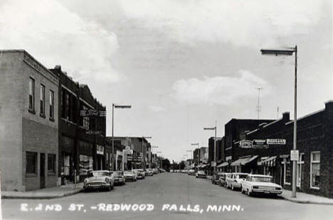 East 2nd Street, Redwood Falls Minnesota, 1960's