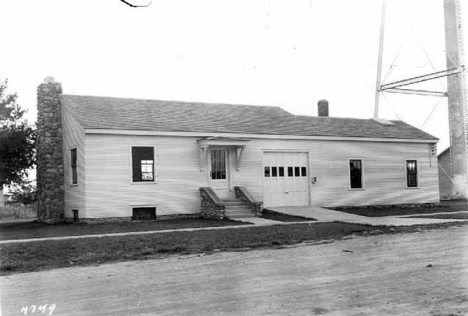 Town Hall at Remer Minnesota, 1940