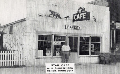 Star Cafe, Remer Minnesota, 1940's