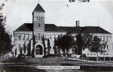 Renville High School, Renville Minnesota, 1910