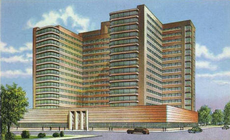 Kahler Hospital to be Built at Rochester Minnesota, 1943