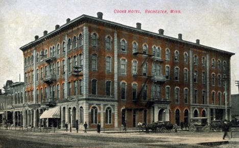 Cooks Hotel, Rochester Minnesota, 1900's