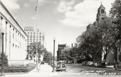1st Street SW, Rochester Minnesota, 1940's
