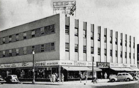 KROC Radio Building, Rochester Minnesota, 1940's