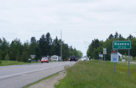 Entering Roseau from the east, 2009