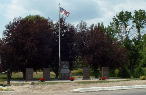 Veterans Memorial, Roseau Minnesota, 2006