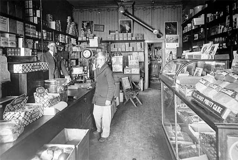 Matson Grocery, Rush City Minnesota, 1930