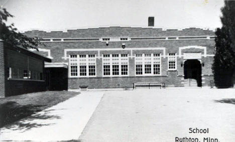 School, Ruthton Minnesota, 1950's?
