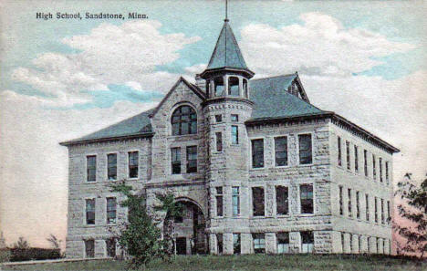 High School, Sandstone Minnesota, 1909