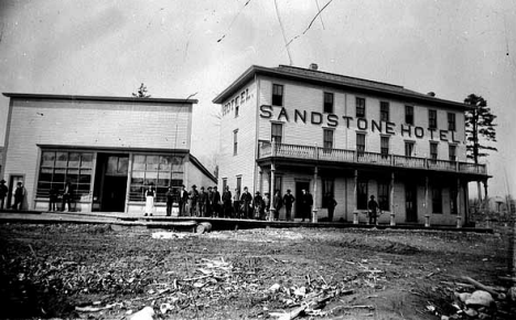 Sandstone Hotel, Sandstone Minnesota, 1890