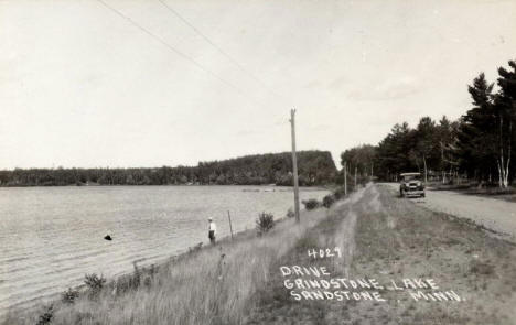 Grindstone Lake, Sandstone Minnesota, 1930's