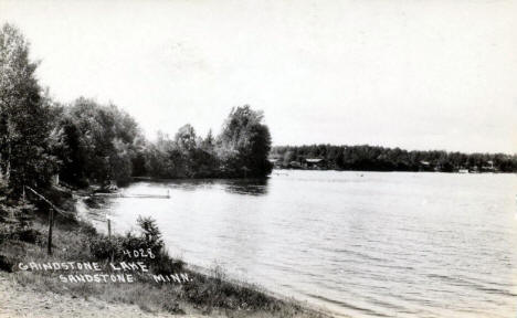 Grindstone Lake, Sandstone Minnesota, 1930's