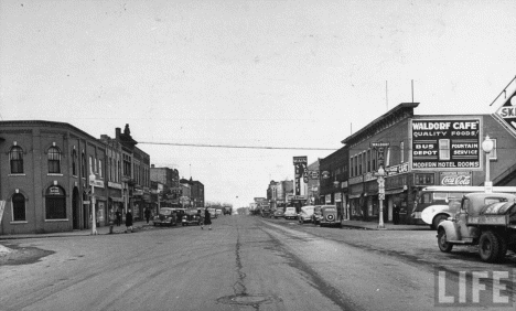 Main Street, Sauk Centre Minnesota, 1941