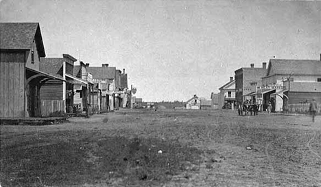 Main Street, Sauk Centre Minnesota, 1877