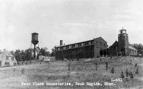 Poor Clare Monasteries, Sauk Rapids Minnesota, 1935