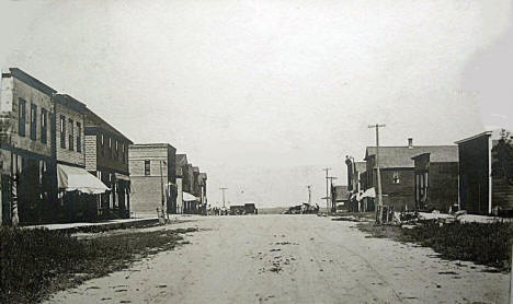 Main Street, Seaworth Minnesota, 1910