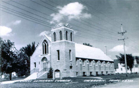 St. John's Lutheran Church, Sherburn Minnesota, 1940's