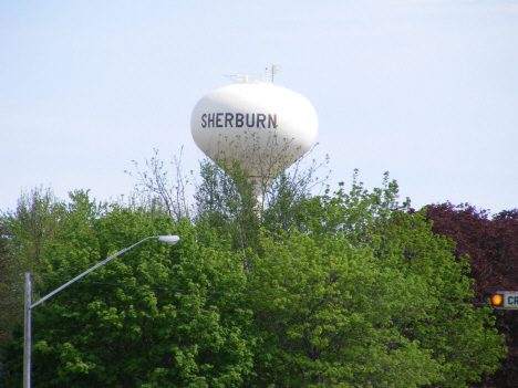Water tower, Sherburn Minnesota, 2014