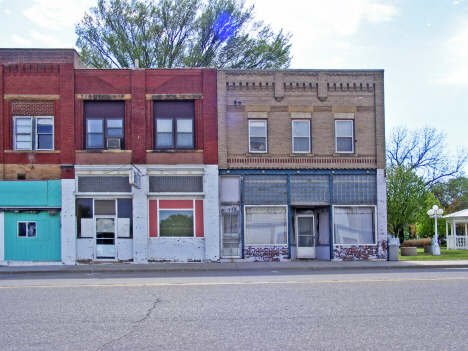 Street scene, Sherburn Minnesota, 2014