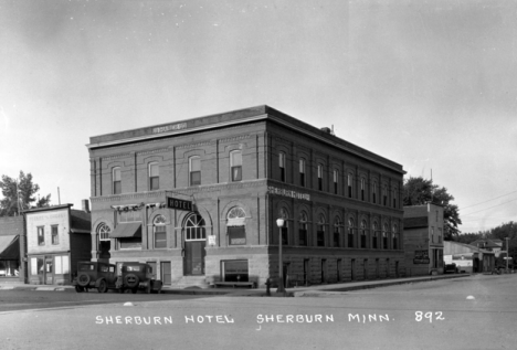 Sherburn Hotel, Sherburn Minnesota, 1935