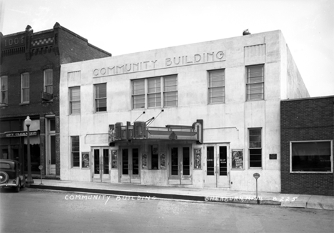 Community Building, Sherburn Minnesota, 1935
