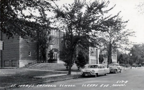 St. Mary's Catholic School, Sleepy Eye Minnesota, 1950's