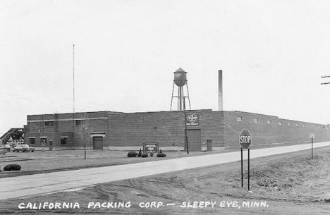 California Packing Corporation, Sleepy Eye Minnesota, 1950's