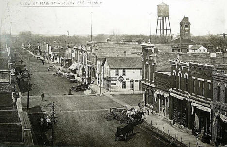 Main Street, Sleepy Eye Minnesota, 1910