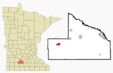 Location of Springfield, Minnesota