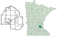 Location of Spring Park Minnesota