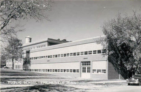 Public School, Springfield Minnesota, 1957